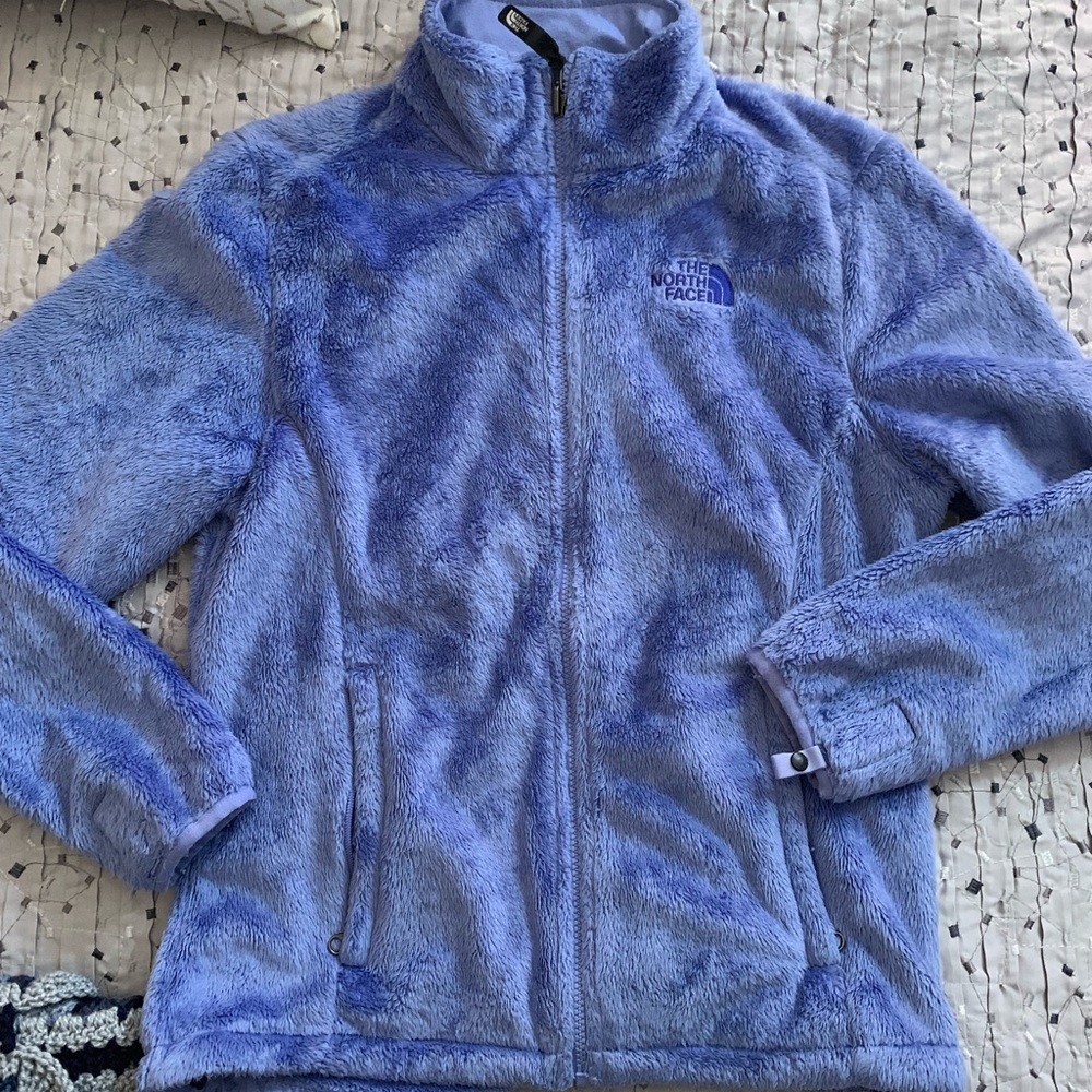 North Face Osito Full Zip for Women in Periwinkle